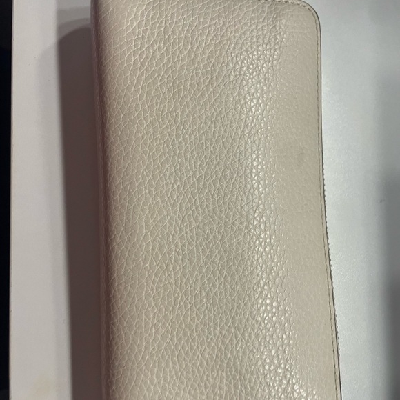Coach White Studded Women's Wallet - Picture 2 of 6